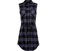 Brandit Gracey, chemise longue sans manches M Noir/Gris Noir/Gris