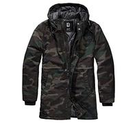 Brandit Grid Camo Parka Coupe-Vent, Woodland, 6XL Hommes