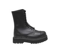 Brandit Homme Plateau Phantom Eyelet Boots Botte Tactique et Militaire, Noir 14 Trous, 45 EU