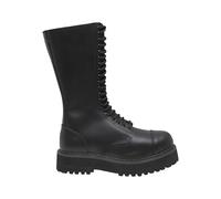 Brandit Homme Plateau Phantom Eyelet Boots Botte Tactique et Militaire, Noir 20 Trous, 38 EU