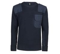 Brandit Hoodie / Sweatshirt BW Pullover en bleu marine 5XL
