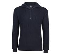 Brandit Hoodie / Sweatshirt Marine Pullover Troyer in Navy 4XL