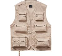 Brandit Hunting Gilet, beige, taille 6XL pour homme