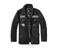 Brandit Iron Maiden Eddie M-65, veste en textile M Noir Noir