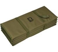 Brandit ISOMATTE MOLLE PLIABLE Armée MATTE PLIABLE BW ISO MATTE THERMOMATTE, couleur:Olive, 54 x 191 x 1,5 cm