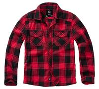 Brandit Kids Check Shirt Long Sleeve, color: red/black, size: XL 158