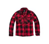 Brandit Kids Check Shirt Long Sleeve, color: red/black, size: XXL170