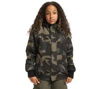 Brandit Windbreaker, veste en textile pour enfants 122/128 Darkcamo Darkcamo