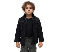 Brandit M65 Standard, veste en textile pour enfants 170/176 Noir Noir