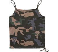 Brandit Lilly Débardeur pour dames, Camouflage sombre, Taille S
