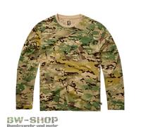BRANDIT LONGARMSHIRT US ARMY SWEATSHIRT BW PULL LONGARM SHIRT CAMOUFLAGE