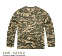BRANDIT LONGARMSHIRT US ARMY SWEATSHIRT BW PULL LONGARM SHIRT CAMOUFLAGE