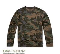BRANDIT LONGARMSHIRT US ARMY SWEATSHIRT BW PULL LONGARM SHIRT CAMOUFLAGE