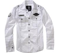 Brandit Luis Vintage, chemise 4XL Blanc Blanc