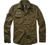 Brandit Luis Vintage Chemise, vert, taille 5XL pour homme
