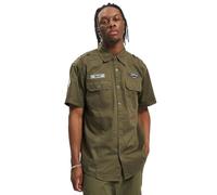 Brandit Luis Vintage Shirt Short Sleev, color: olive, size: L