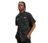 Brandit Luis Vintage, chemise à manches courtes 7XL Noir Noir