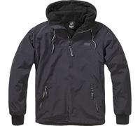 Brandit Luke Windbreaker, veste textile XXL Noir Noir