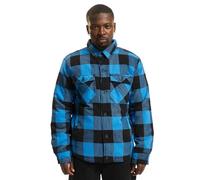 Brandit Lumber Jacket, color: black+blue, size: 3XL