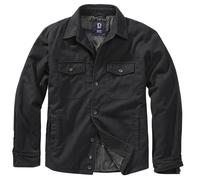 Brandit Lumber Jacket Manteau Homme Vérifier Chaleureuse Décontracté Noir