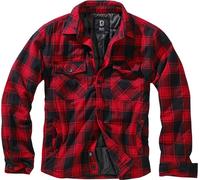 Brandit Veste Lumber Jacket – Rouge/Noir – Taille 3XL