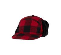 Brandit Casquette Lumberjack – Rouge/Noir – Taille unique