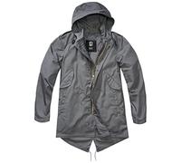 Brandit M51 US Parka, Deluxe Ripstop Charbon, M