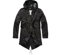 Brandit M51 Parka Noire Oliv Armée Parka à Capuche Fishtail Hiver