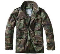 Brandit M65 Feldjacke US Veste Matelassée Woodland Marron Camouflage Outdoor