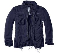 Brandit M65 Giant Homme Jacket Police Chaud Manteau Sécurité Doublure Parka Navy