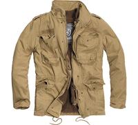 Brandit M65 Giant Veste Vintage Homme Outdoor Capuche Teddyfutter Canvas