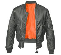 Brandit Veste MA1 Classic Gris Homme Taille 3XL