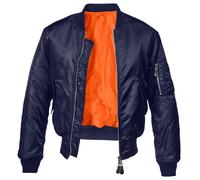 Brandit Veste MA1 Jacket Bleu XL Homme