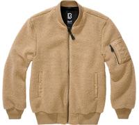 Brandit MA1 Sherpa Veste polaire Teddy, beige, Taille L