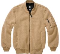 Brandit MA1 Sherpa Veste polaire Teddy, beige, Taille M