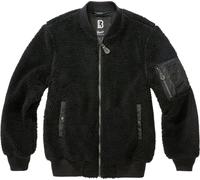 Brandit MA1 Sherpa Veste polaire Teddy, noir, Taille XXL