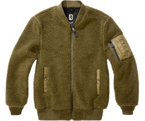 Brandit MA1 Sherpa Veste polaire Teddy, olive, Taille L