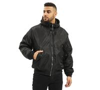 Brandit MA1 Sweat Hooded Jacket, color: black, size: S