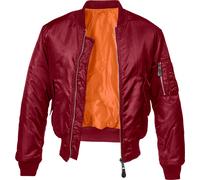 Brandit MA1, veste textile 6XL Rouge Foncé Rouge Foncé