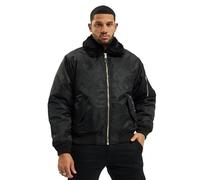 Brandit MA2 Fur Collar Jacket, color: black, size: S
