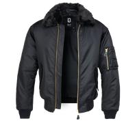 Brandit Ma2 Fur Collar Jacket Noir 7XL Homme