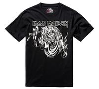 Brandit Iron Maiden Eddie Glow, t-shirt 7XL Noir/Blanc Noir/Blanc