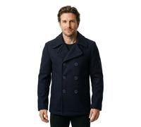 Brandit Veste Pea Coat Homme Bleu (Navy 8) M