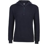 Brandit Marine Pull-over Troyer, bleu, taille 5XL pour homme