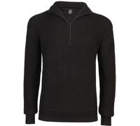 Brandit Marine Pull-over Troyer, noir, Taille 3XL