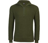 Brandit Marine Pull-over Troyer, vert, taille L pour homme
