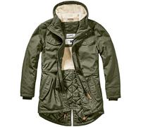 Brandit Marsh Lake Parka Mens Chaud Hiver Militaire Armée Manteau Vintage Olive