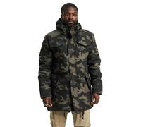 Brandit Marsh Lake Teddyparka, color: darkcamo, size: M