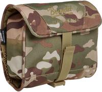 Brandit Trousse de toilette Medium - Camouflage tactique vert pour homme