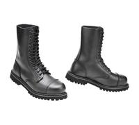 Brandit Mixte Vegantom Eyelet Boots Botte Tactique et Militaire, Black 14 Eylets, 44 EU